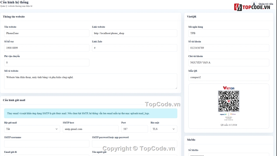 web bán điện thoại,website bán điện thoại,website điện thoại